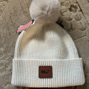 Vineyard Vines Knit Pom-Pom Beanie